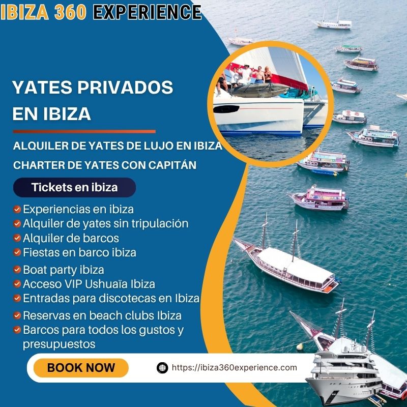 Experiencias Premium en Yates Privados en Ibiza