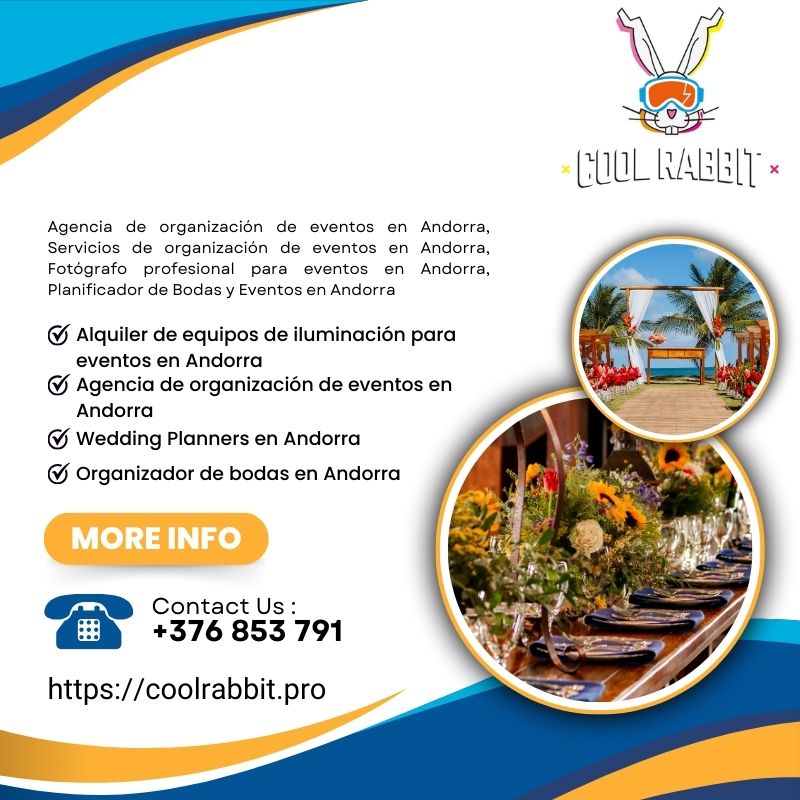 Servicios de organización de eventos en Andorra – Cool Rabbit