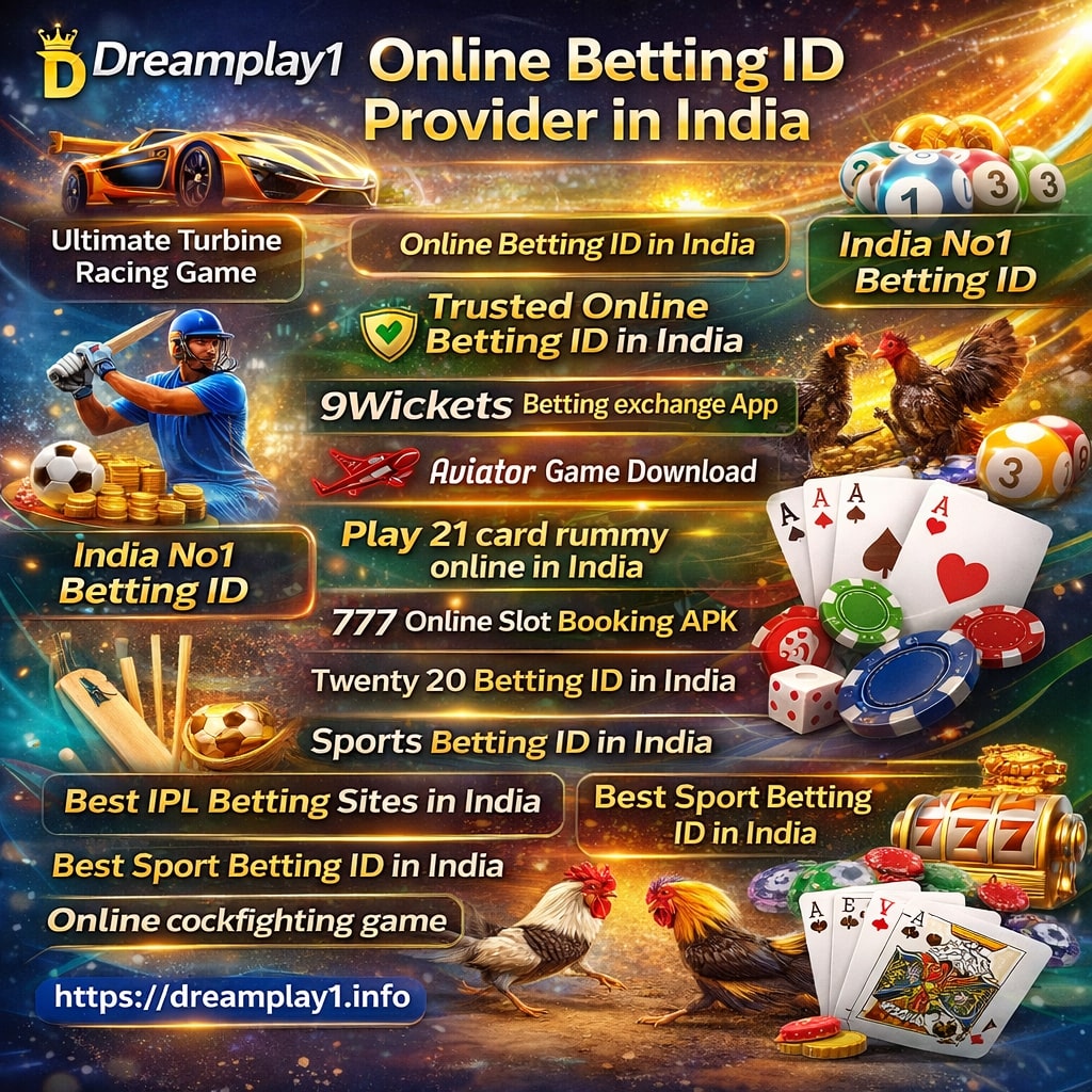 Get a Trusted Online Betting ID in India Today – Dreamplay1