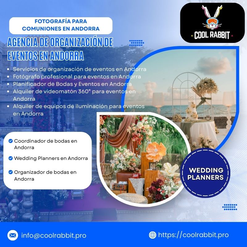 Servicios profesionales de organización de eventos en Andorra