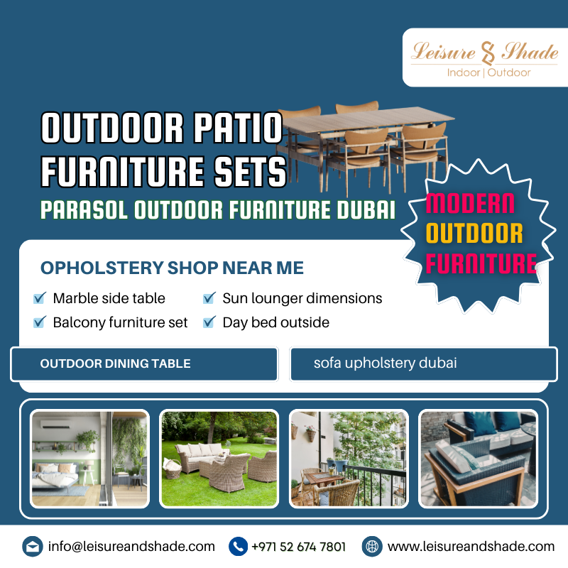 Modern Outdoor Sofa Set Solutions – Leisure and Shade