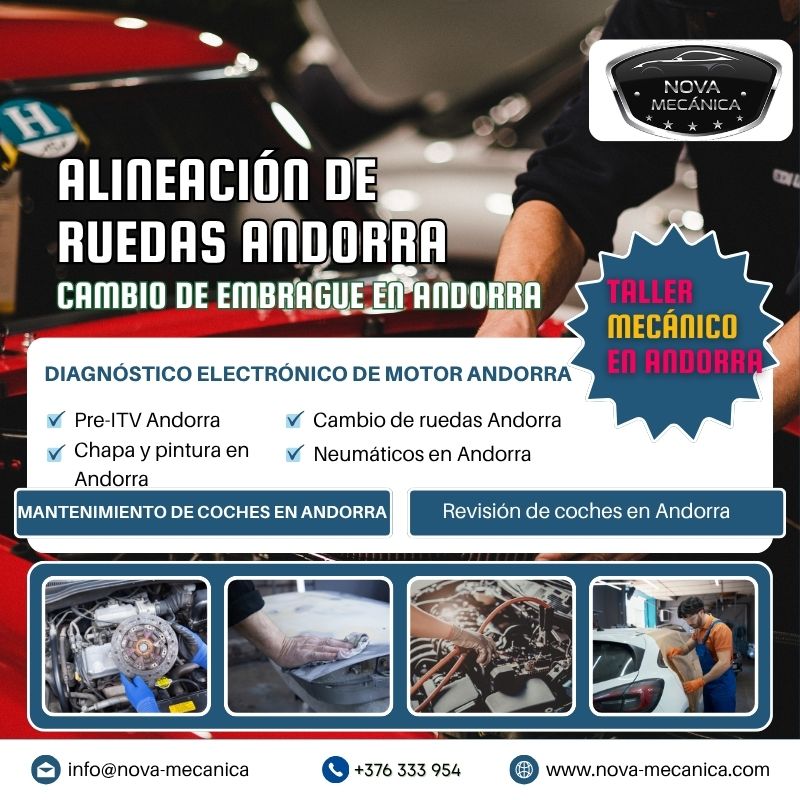 Mejora el rendimiento con cambio de embrague en Andorra