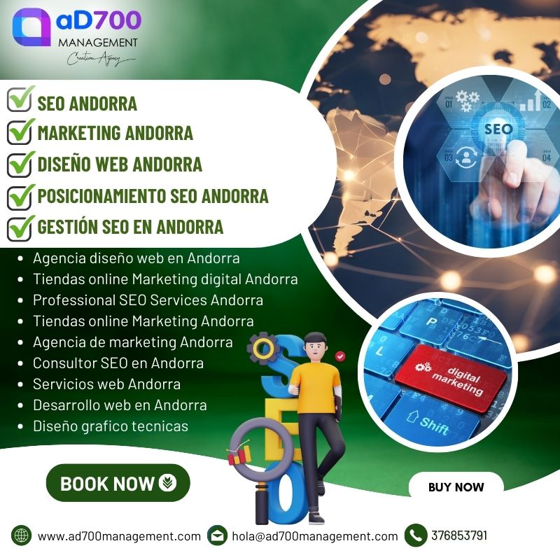 Mejores agencias de marketing digital Andorra con Ad700management