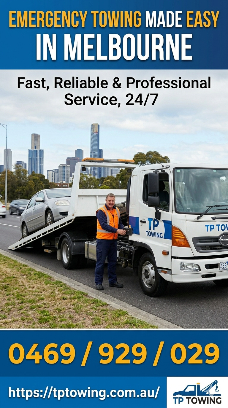 Emergency Towing Made Easy in Melbourne