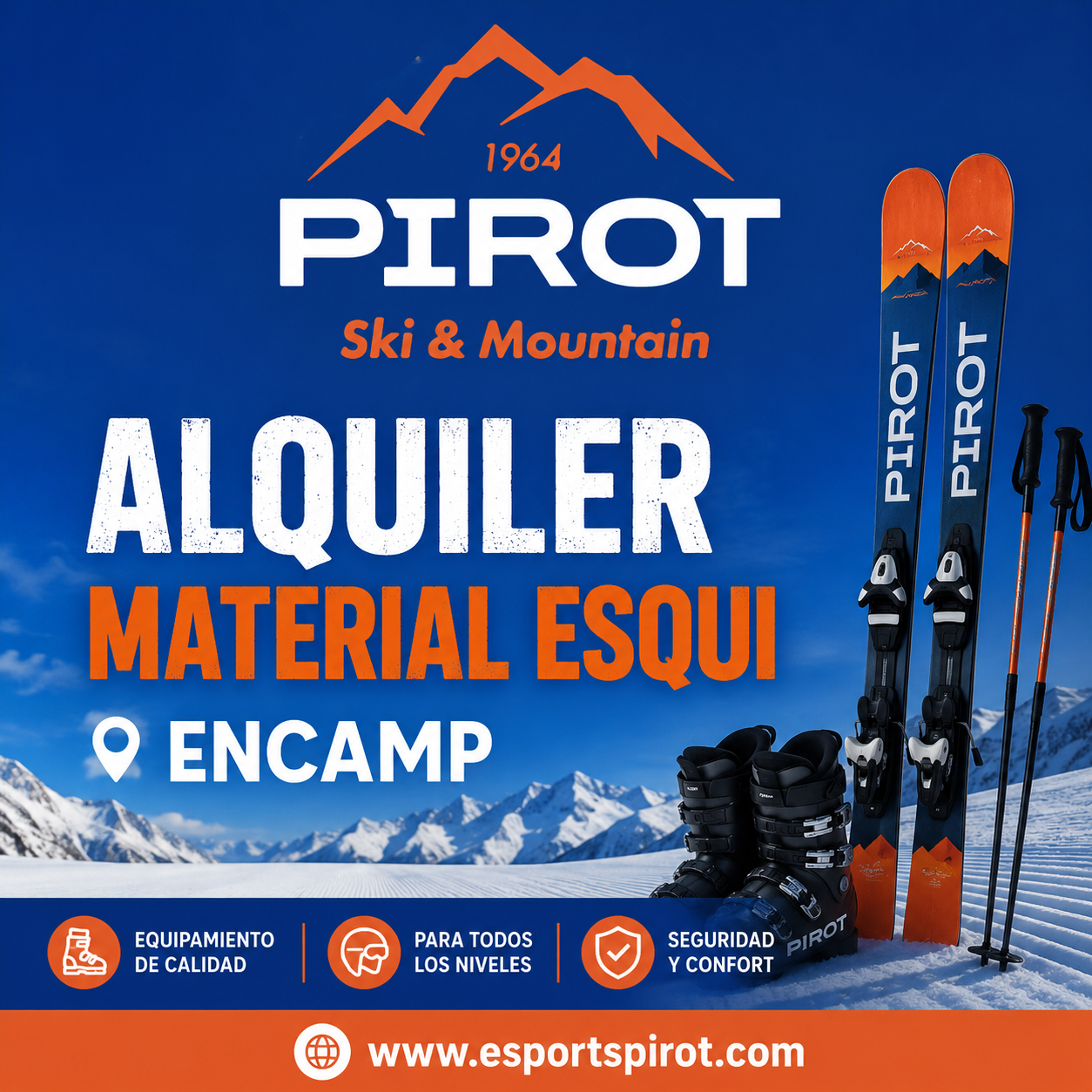 Descubre el mejor Alquiler Material Esqui Encamp para tus vacaciones