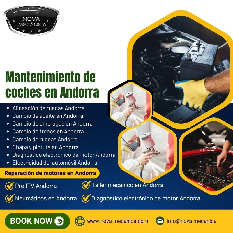 Neumáticos en Andorra de alta calidad – Nova Mecánica