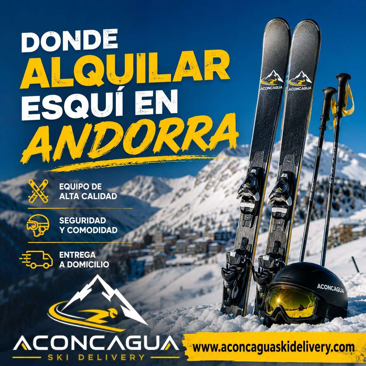 Encuentra dónde alquilar esquí en Andorra al mejor precio
