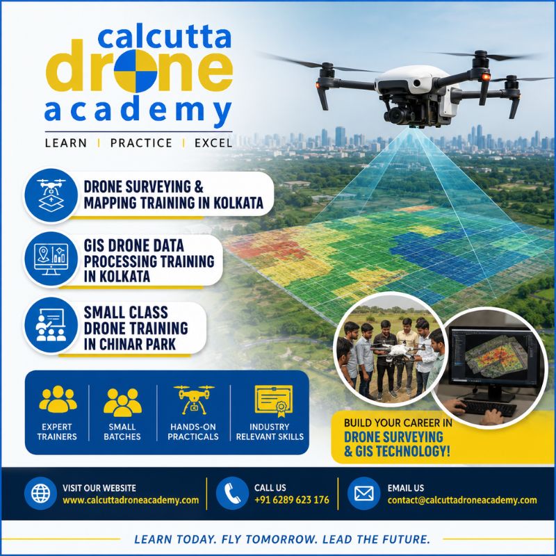 What Skills Will You Learn at a Drone Surveying and Mapping Training Institute in Kolkata?