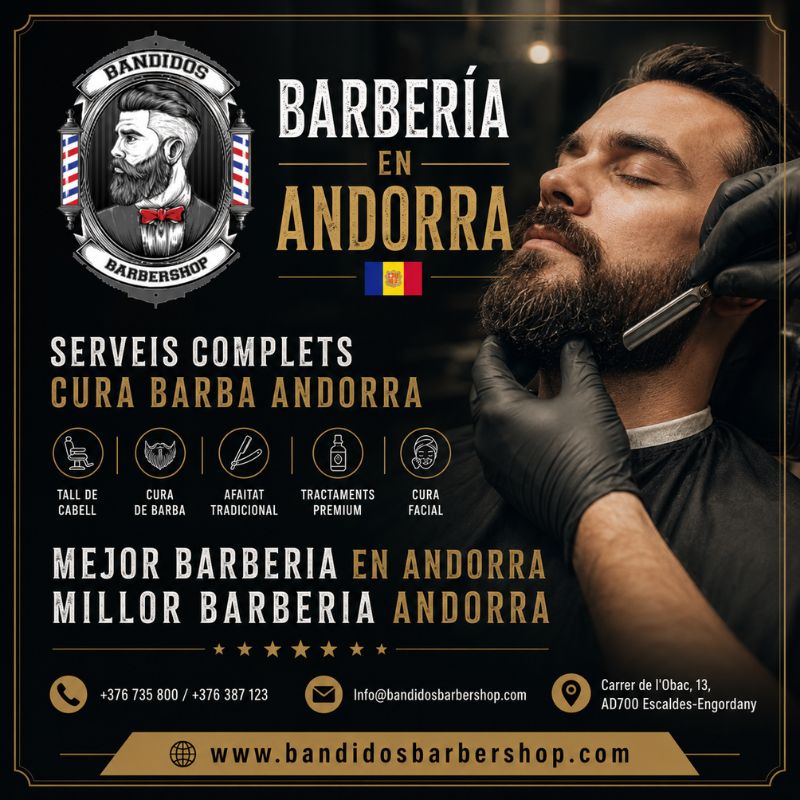 Bandidos Barbershop | Expertos en Barbería en Andorra