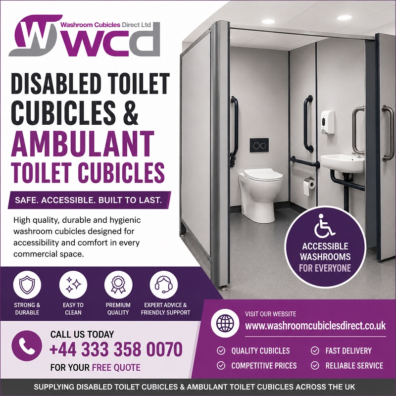 Buy Disabled Toilet Cubicles - Get a Free Quote Today