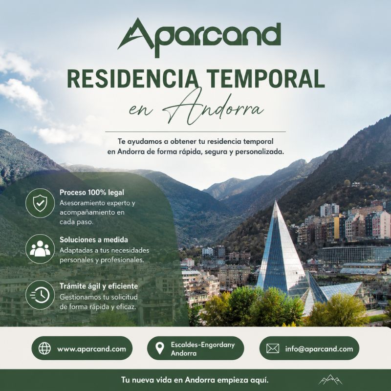 Requisitos para la Residencia temporal en Andorra en 2026 | Aparcand