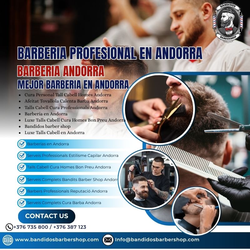 Bandidos Barbershop – La Mejor Barbería en Andorra