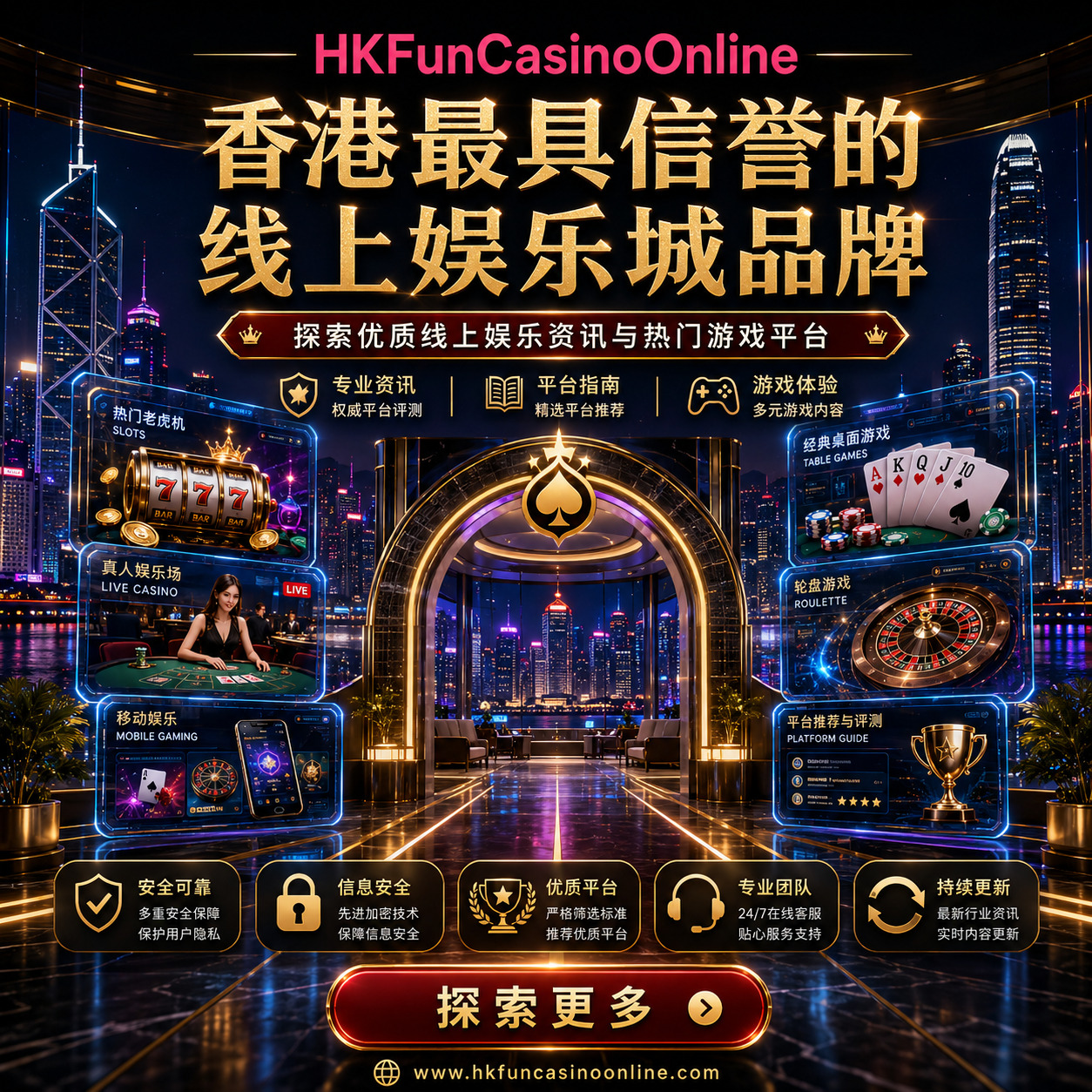 線上老虎機 | 与 HKFunCasinoOnline 一起探索精彩游戏