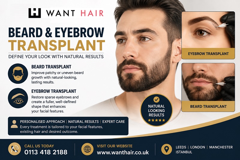 Beard & Eyebrow Transplant - Define Your Look With Natural Results